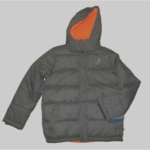 Nautica Boys Hooded Puffer Jacket Winter‎ Coat Large 14/16 $110